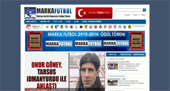 Desktop Screenshot of markafutbol.com